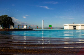 Apartamento con vista a la piscina a 5 minutos del parque del café